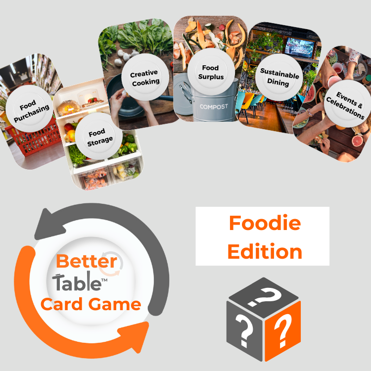 Jeu de cartes BetterTable™ - Édition gourmande