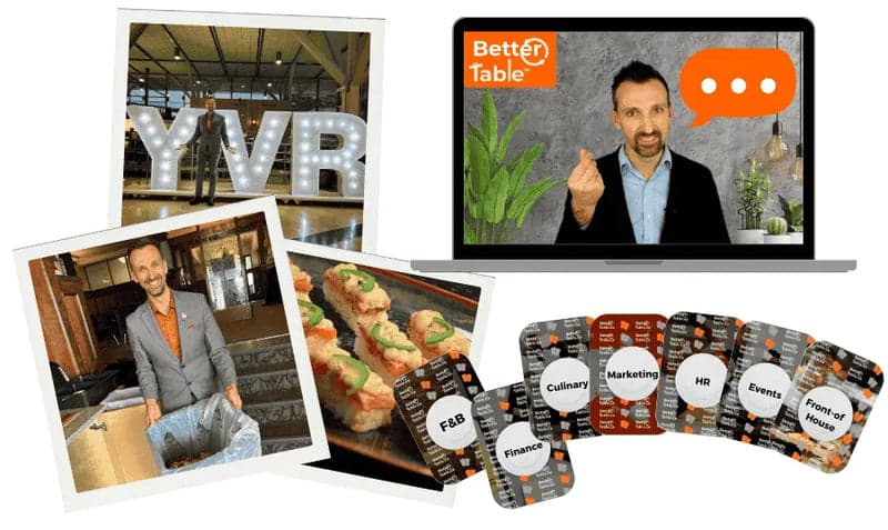 BetterTable team working with hospitality professionals